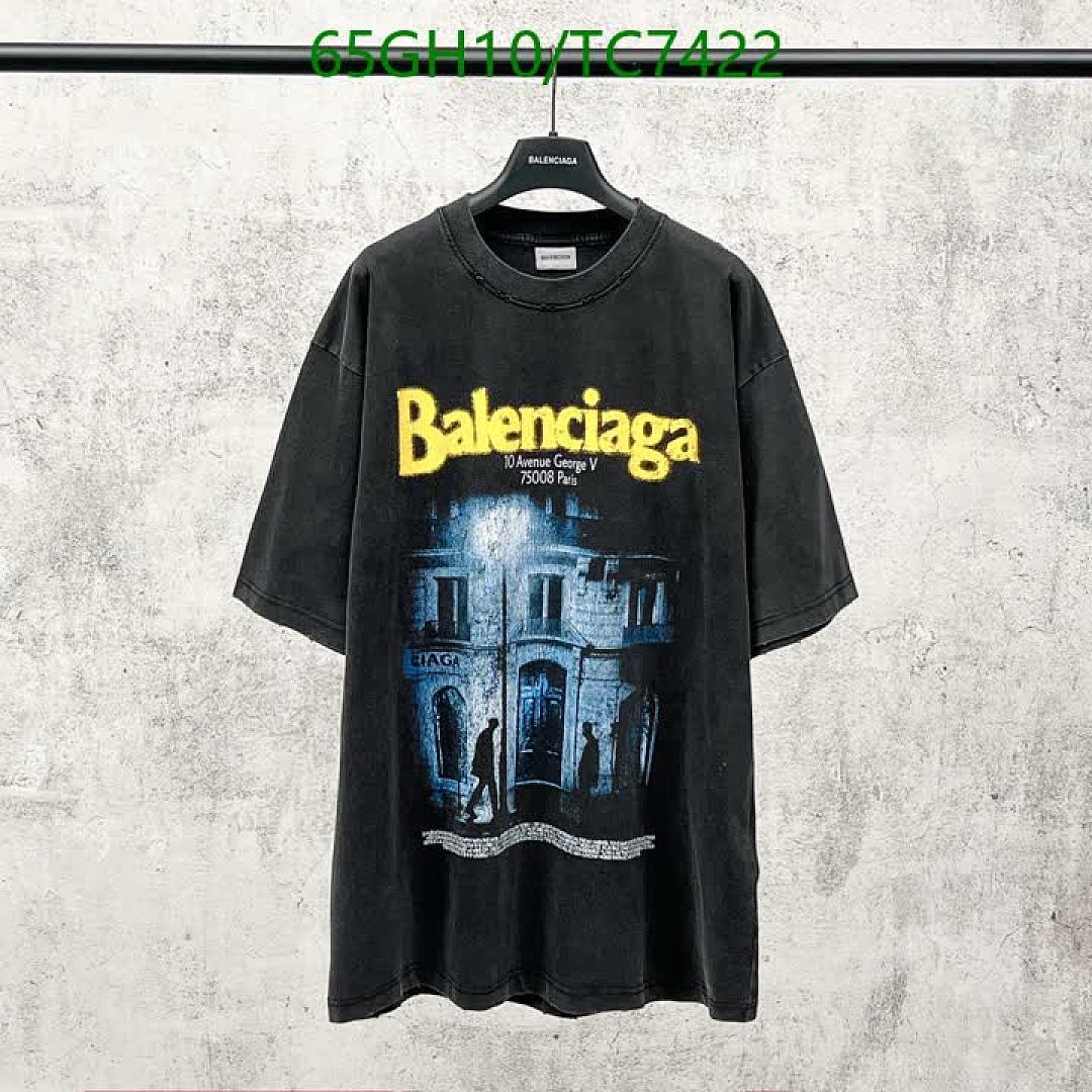 Balenciaga-Clothing Code: TC7422 $: 65USD