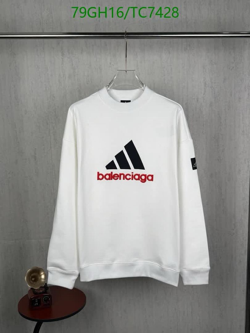 Balenciaga-Clothing Code: TC7428 $: 79USD