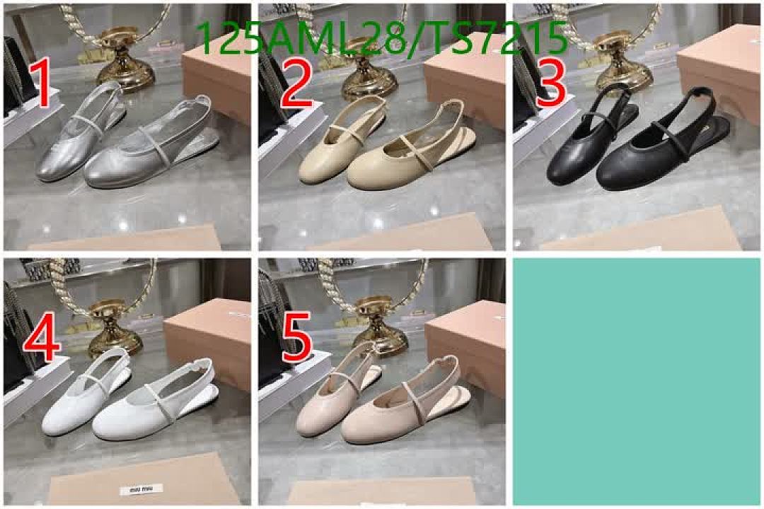 Miu Miu-Shoes(Women) Code: TS7215 $: 125USD