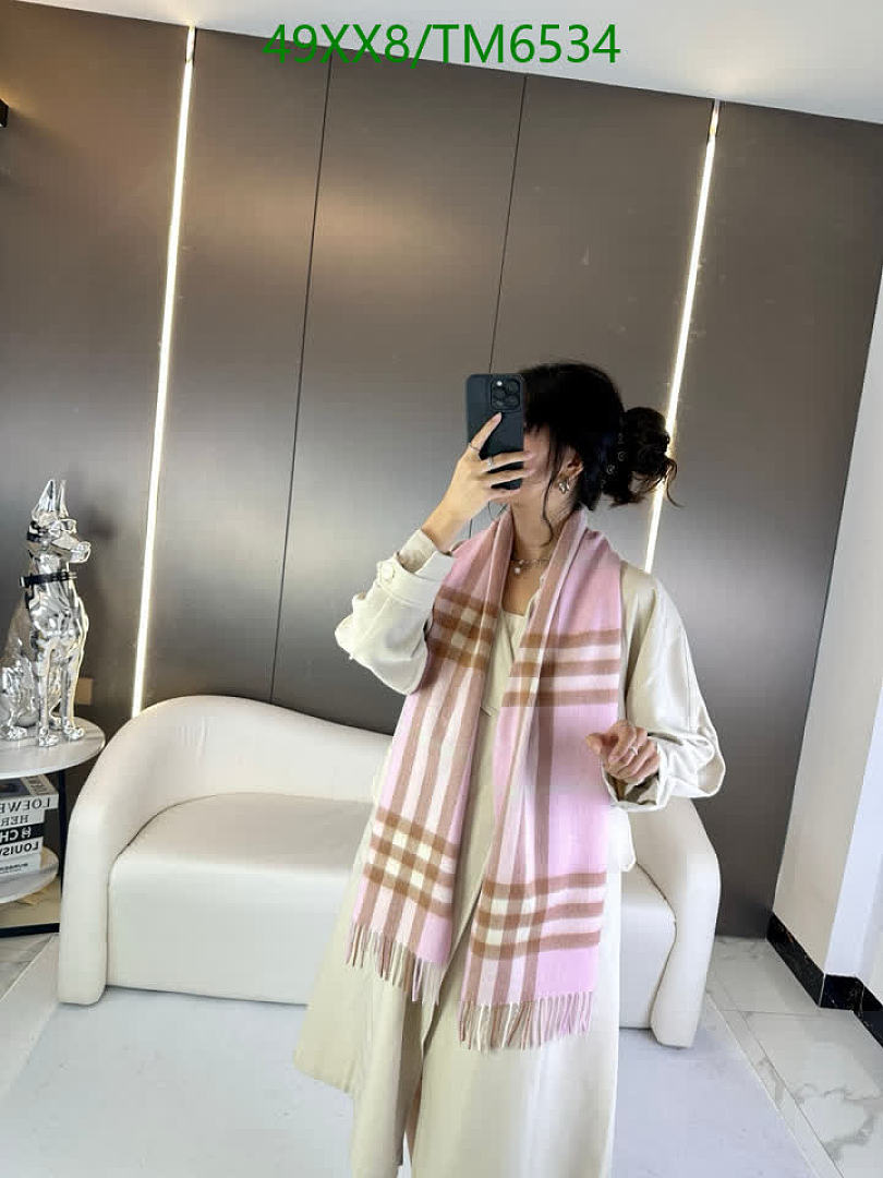 Burberry-Scarves Code: TM6534 $: 49USD