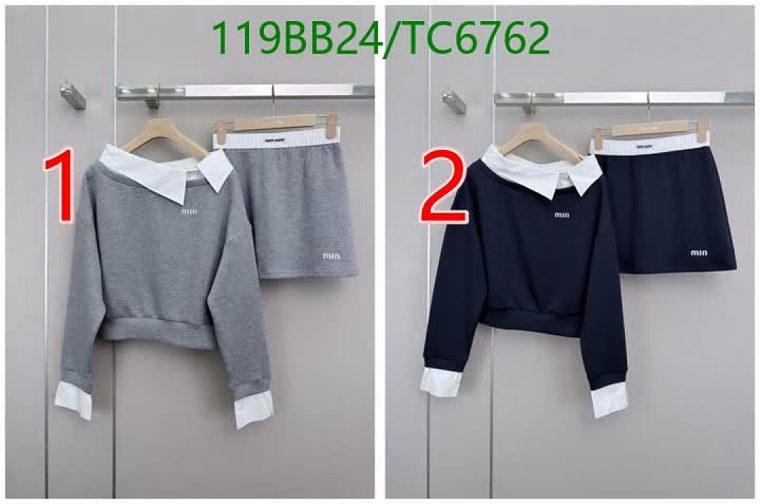Miu Miu-Clothing Code: TC6762 $: 119USD