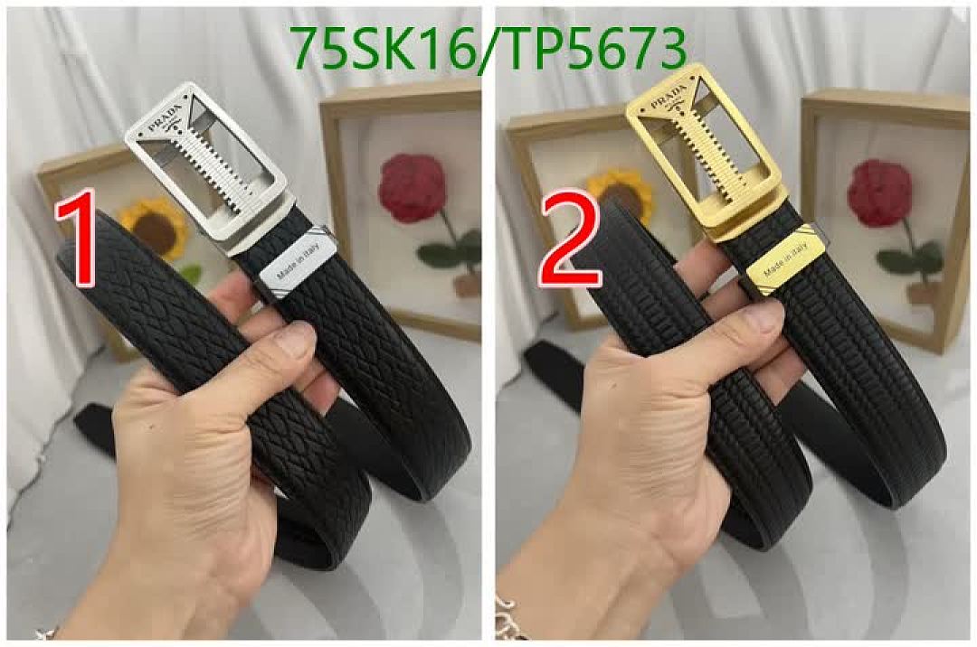 Prada-Belts Code: TP5673 $: 75USD
