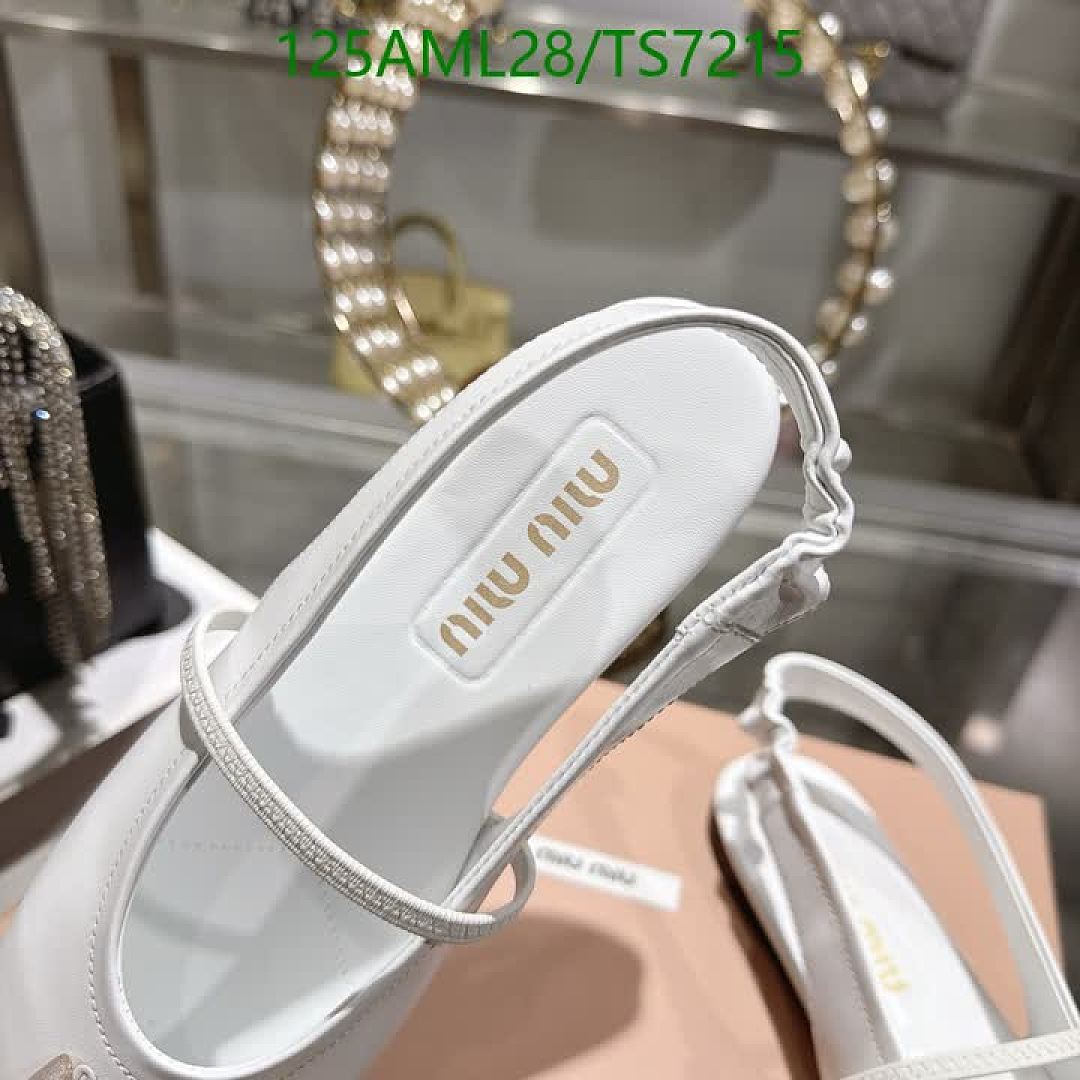 Miu Miu-Shoes(Women) Code: TS7215 $: 125USD