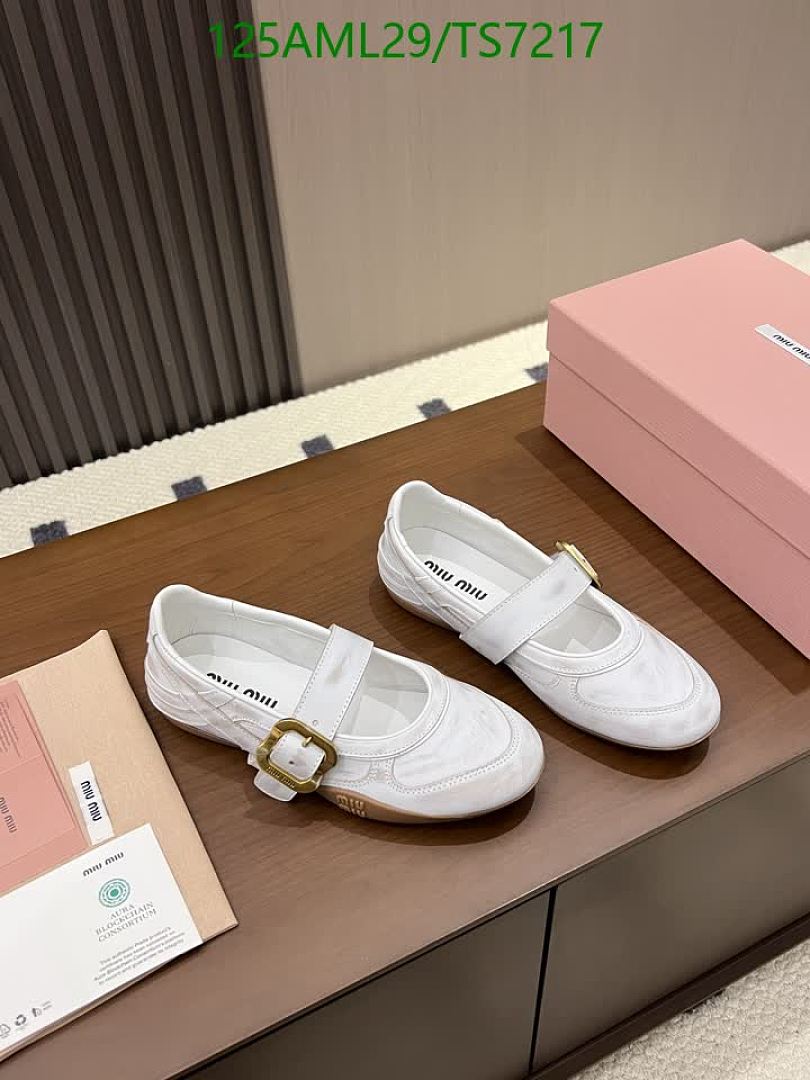 Miu Miu-Shoes(Women) Code: TS7217 $: 125USD