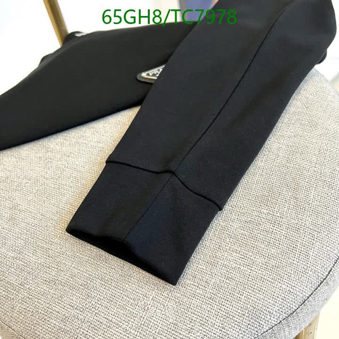 Prada-Clothing Code: TC7978 $: 65USD