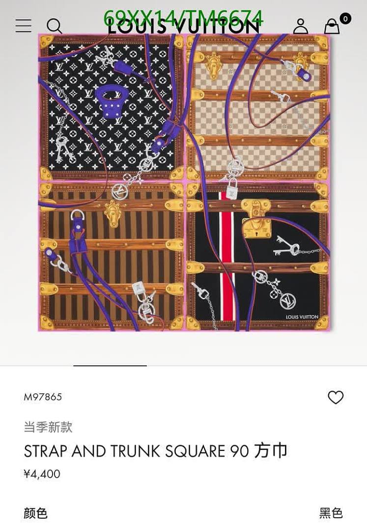 LV-Scarves Code: TM6674 $: 69USD