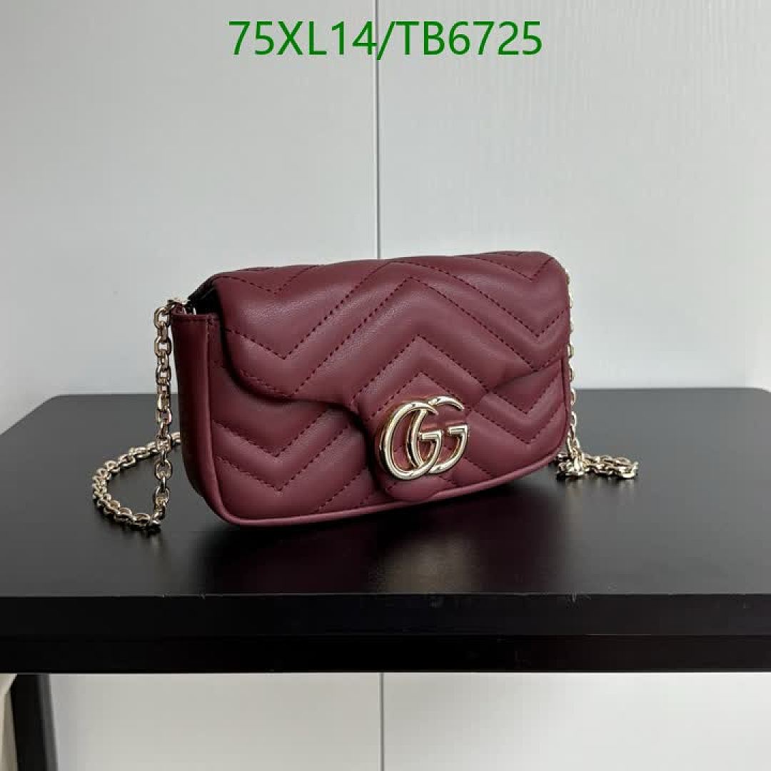 Gucci-Bags(4A) Code: TB6725 $: 75USD