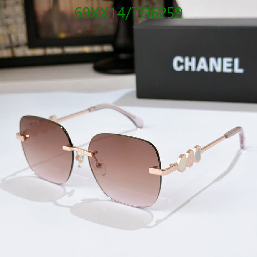 Chanel-Glasses Code: TG6259 $: 69USD