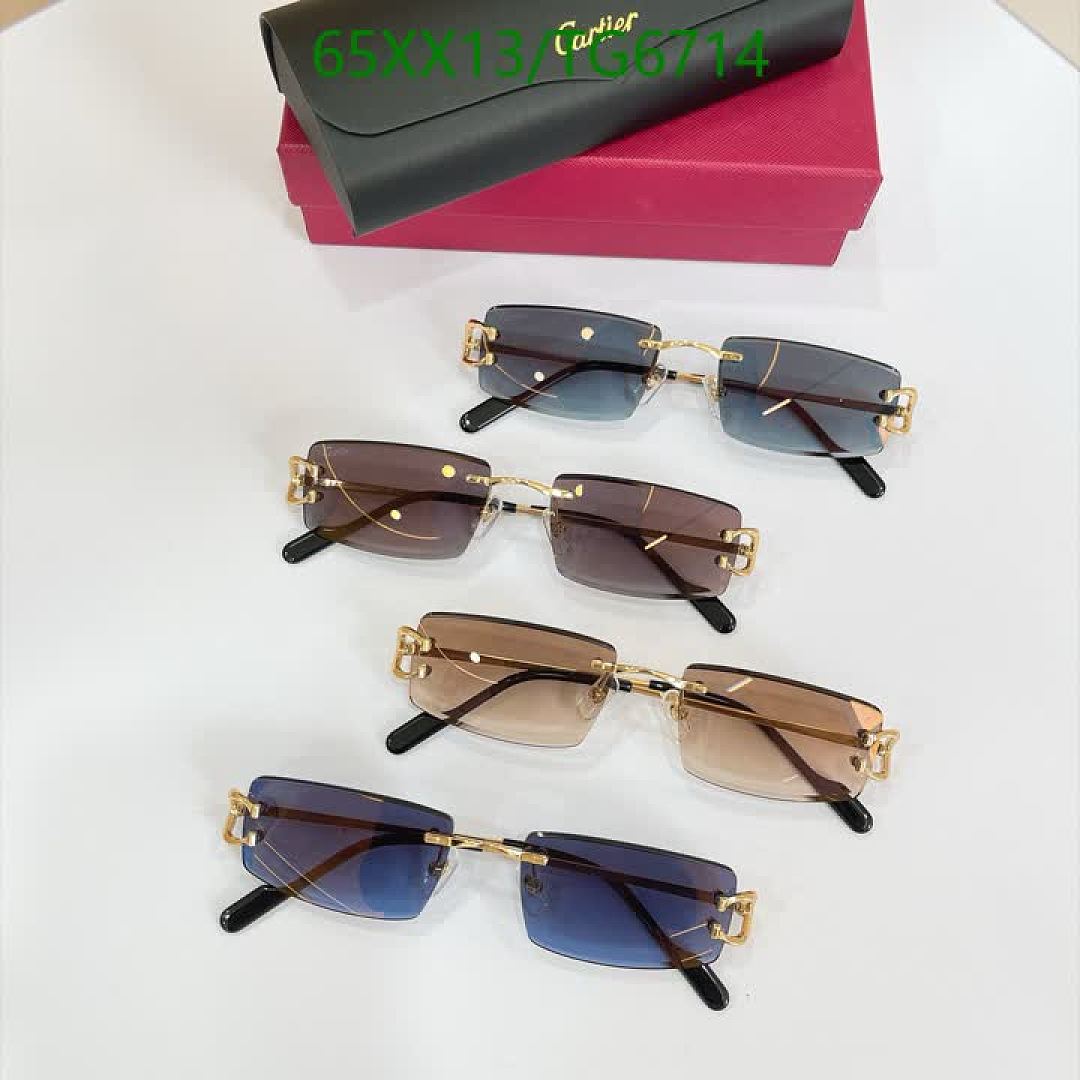 Cartier-Glasses Code: TG6714 $: 65USD