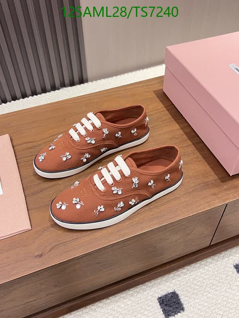 Miu Miu-Shoes(Women) Code: TS7240 $: 125USD