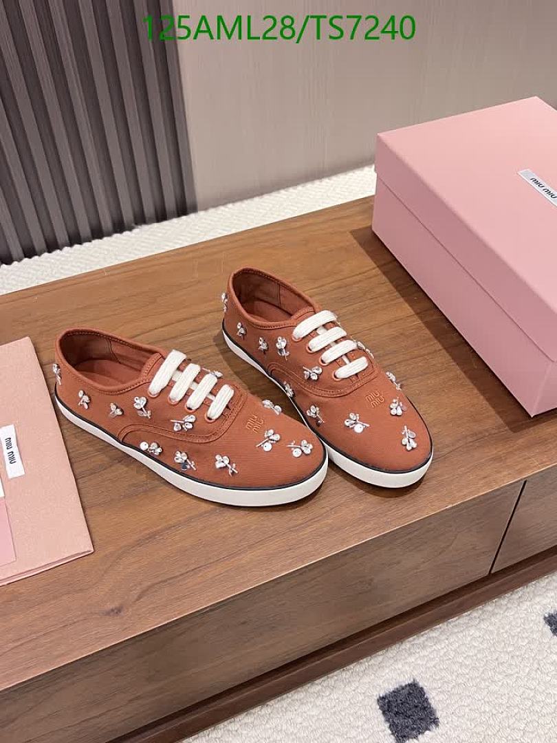 Miu Miu-Shoes(Women) Code: TS7240 $: 125USD