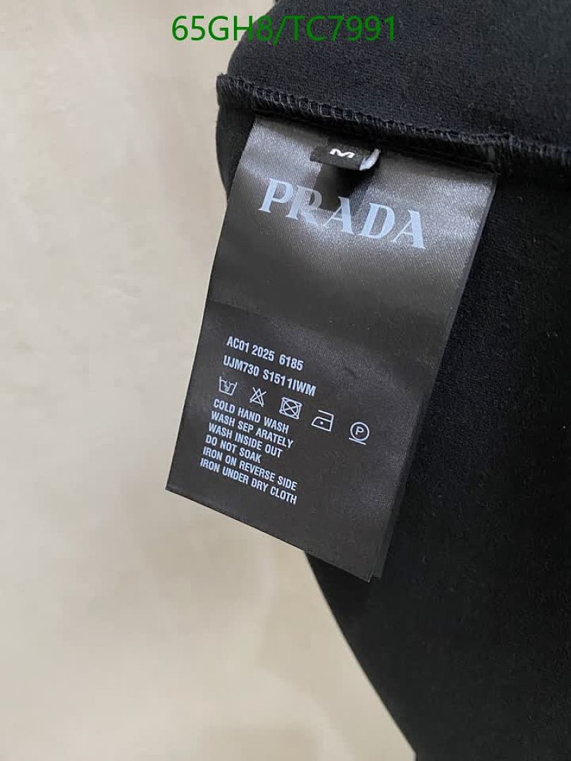 Prada-Clothing Code: TC7991 $: 65USD