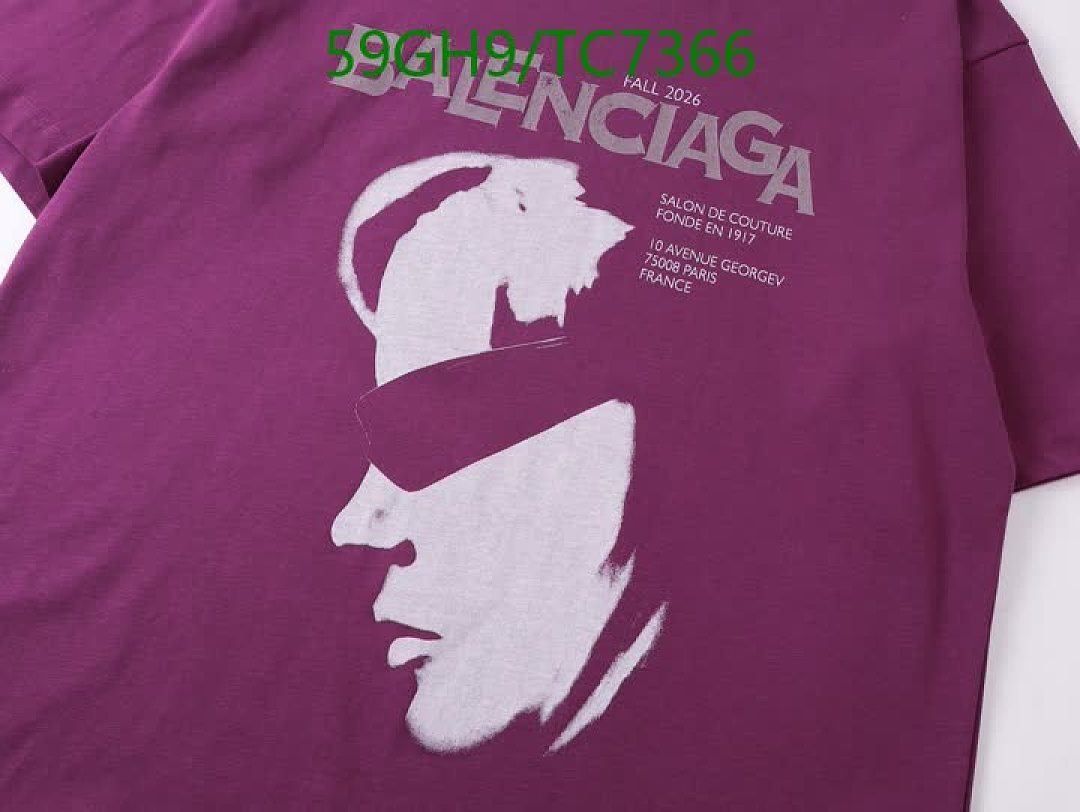 Balenciaga-Clothing Code: TC7366 $: 59USD