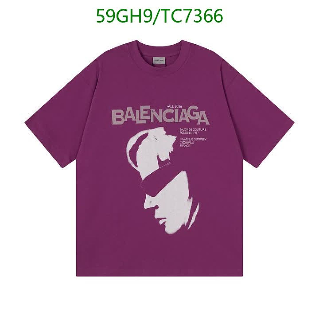 Balenciaga-Clothing Code: TC7366 $: 59USD