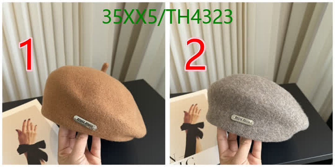 Miu Miu-Hats Code: TH4323 $: 35USD