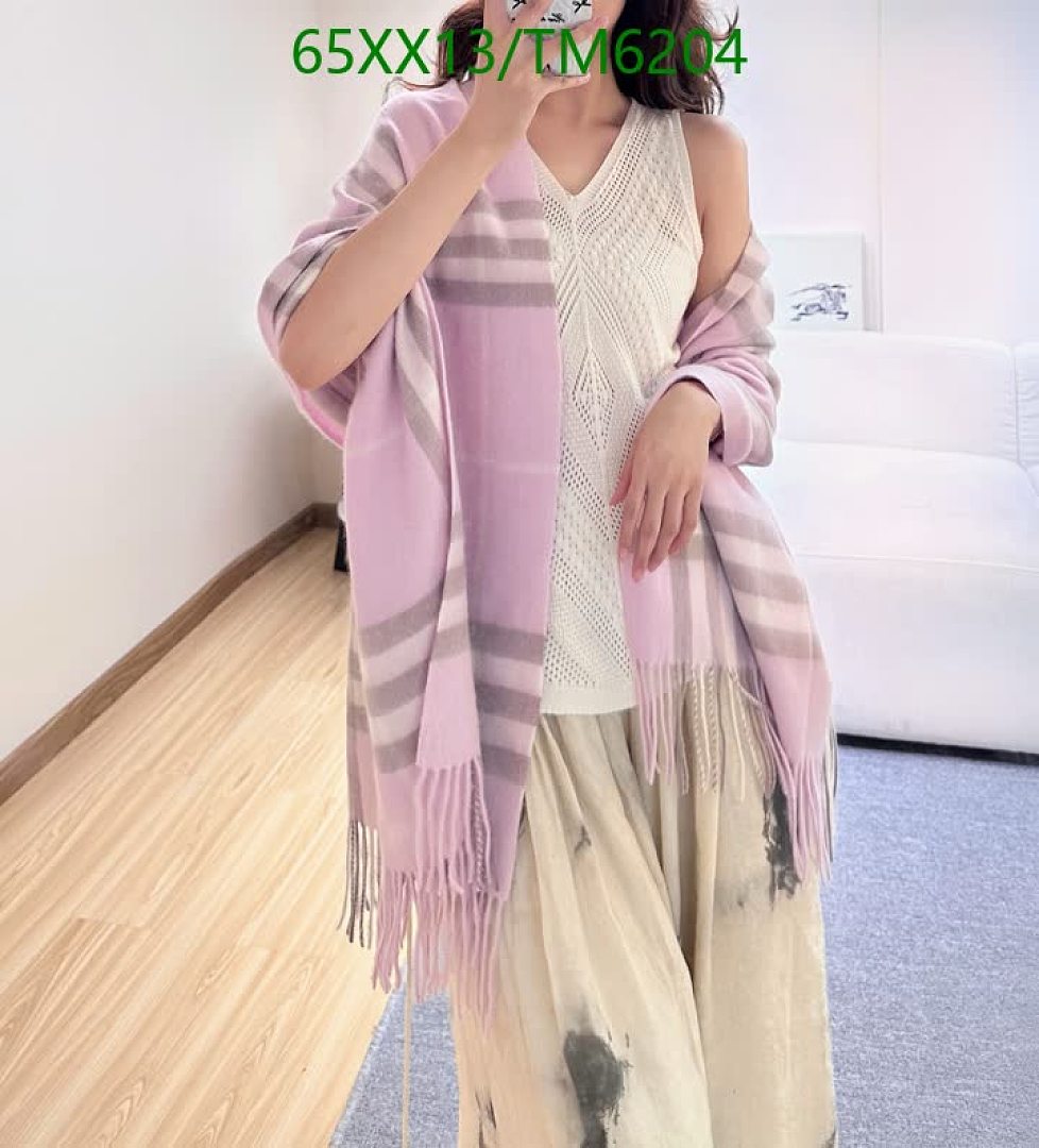 Burberry-Scarves Code: TM6204 $: 65USD