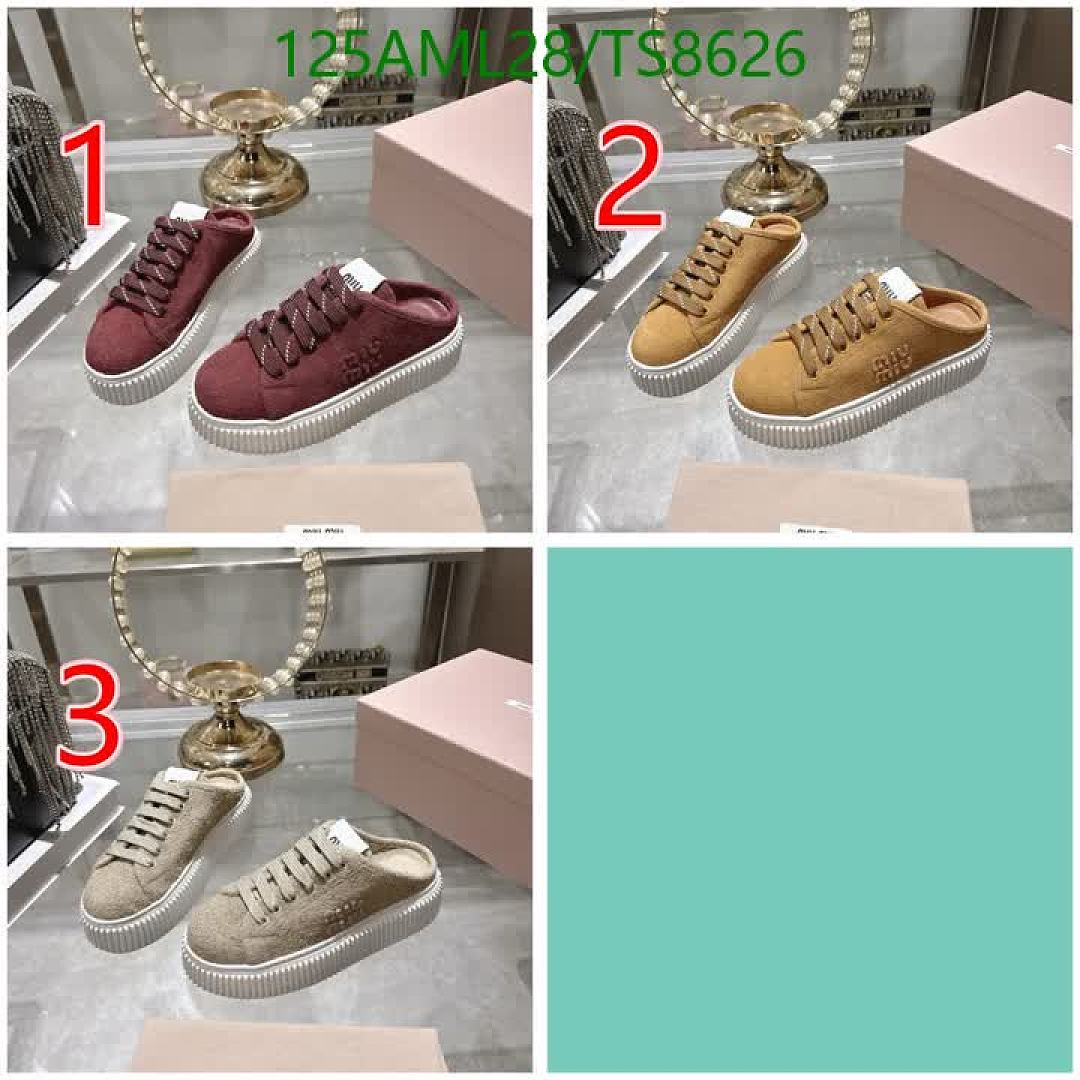 Miu Miu-Shoes(Women) Code: TS8626 $: 125USD