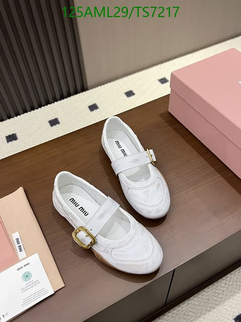 Miu Miu-Shoes(Women) Code: TS7217 $: 125USD