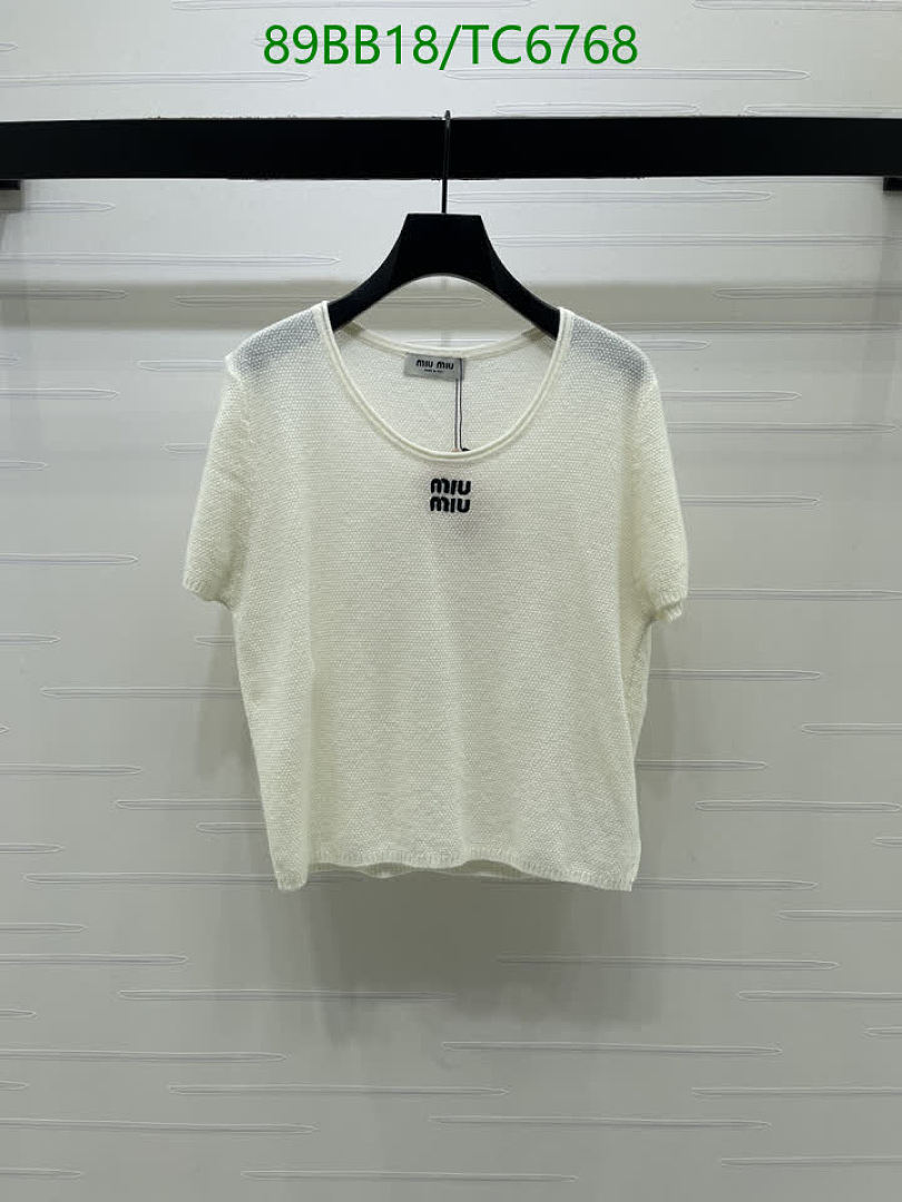 Miu Miu-Clothing Code: TC6768 $: 89USD