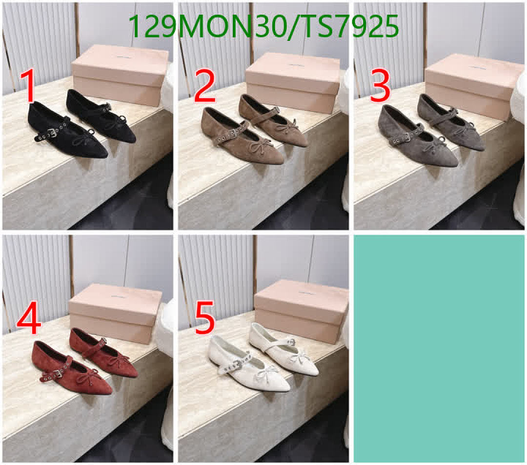 Miu Miu-Shoes(Women) Code: TS7925 $: 129USD