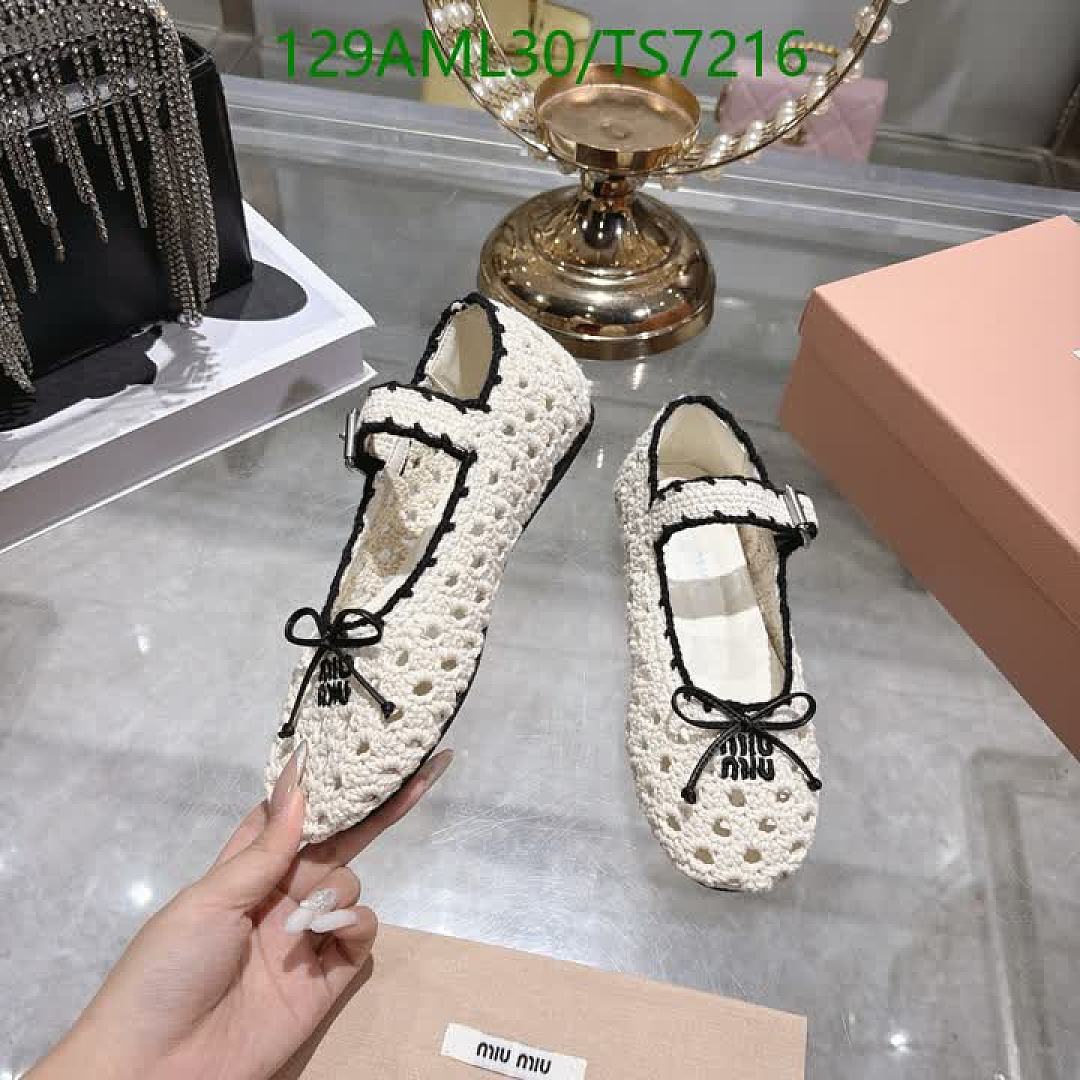 Miu Miu-Shoes(Women) Code: TS7216 $: 129USD