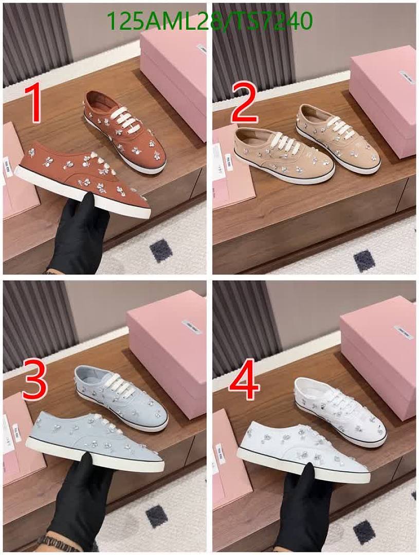 Miu Miu-Shoes(Women) Code: TS7240 $: 125USD