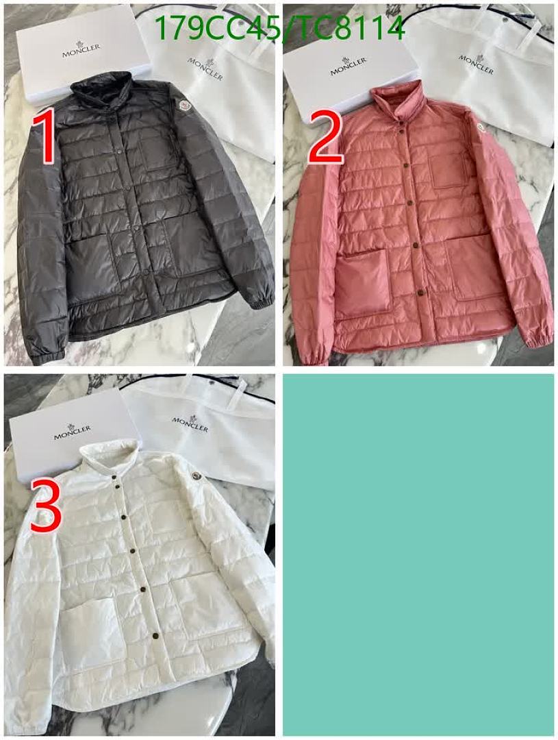 Moncler-Down Jackets(Women) Code: TC8114 $: 179USD