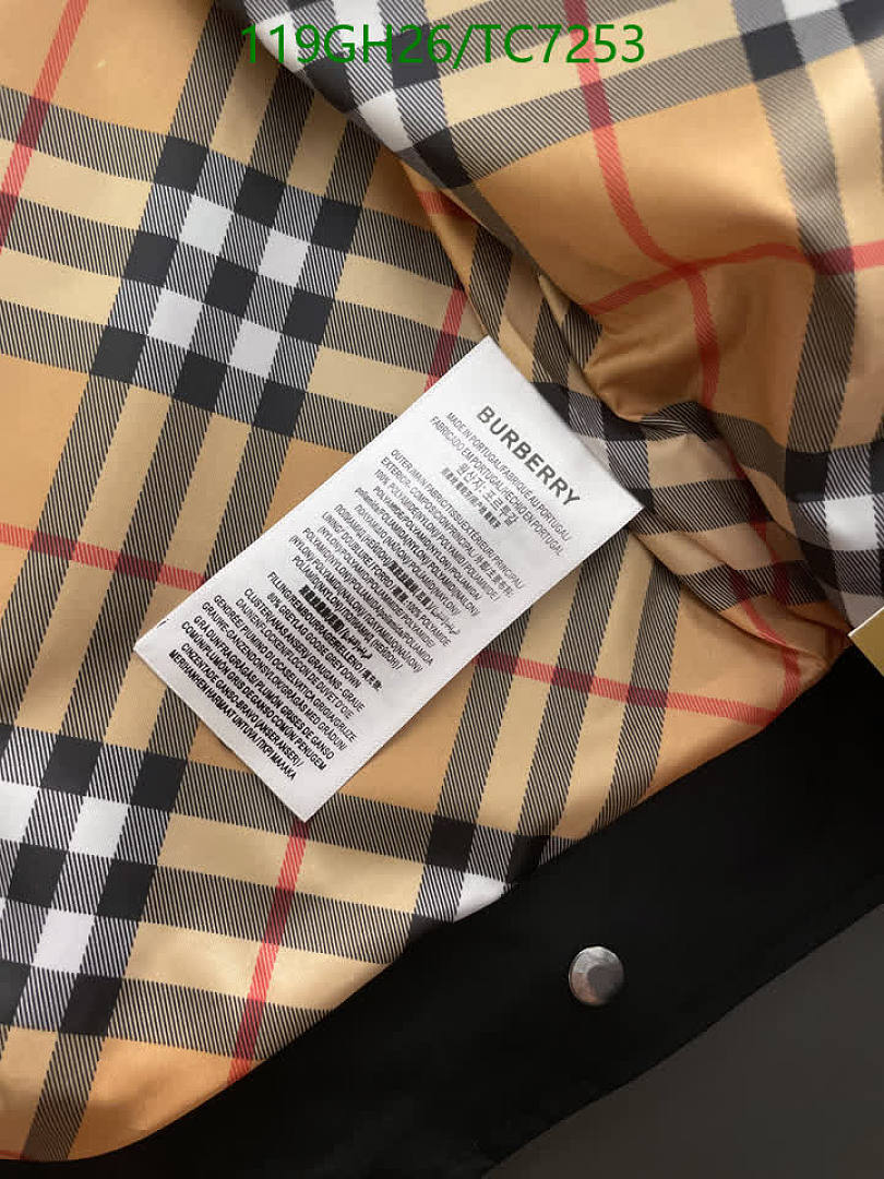 Burberry-Clothing Code: TC7253 $: 119USD