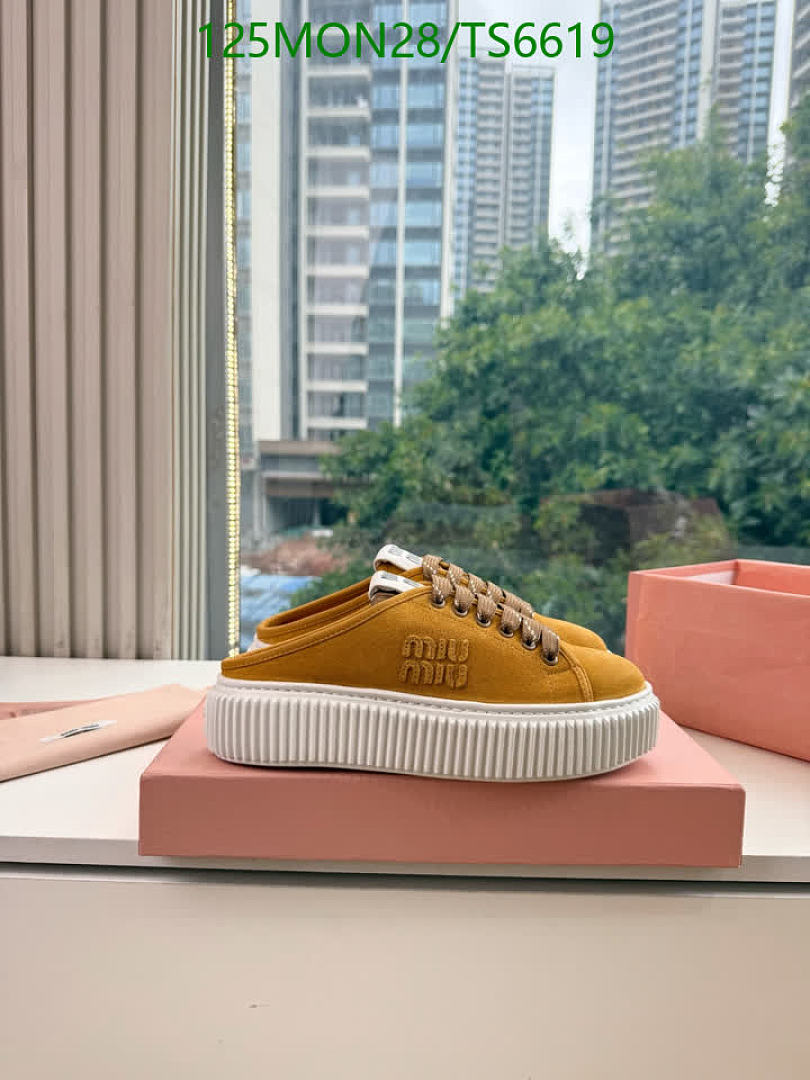 Miu Miu-Shoes(Women) Code: TS6619 $: 125USD