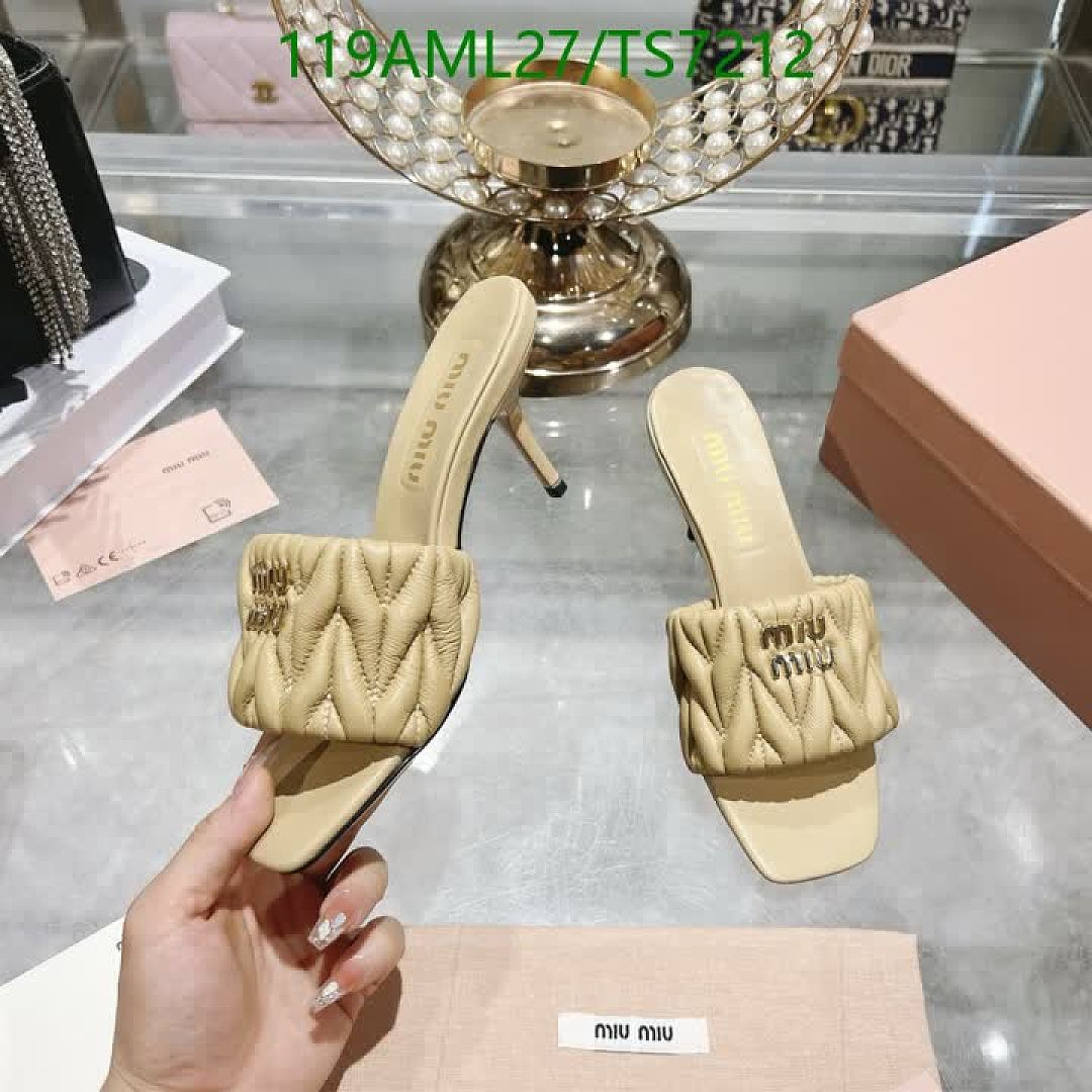 Miu Miu-Shoes(Women) Code: TS7212 $: 119USD