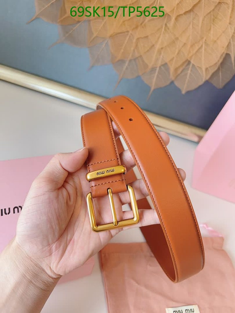 MIU MIU-Belts Code: TP5625 $: 69USD