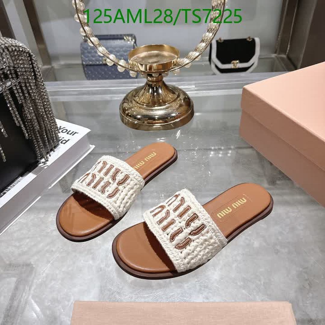 Miu Miu-Shoes(Women) Code: TS7225 $: 125USD