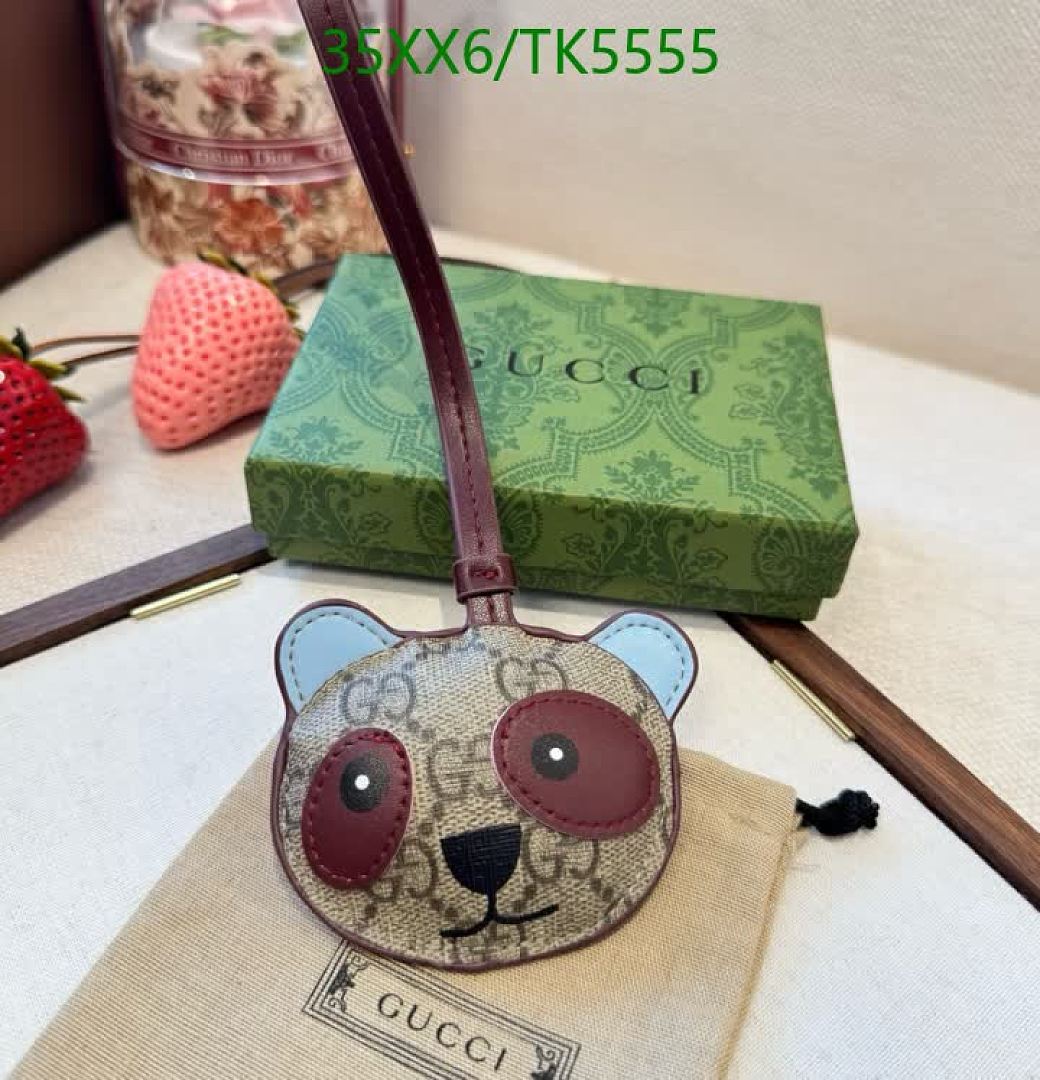 Gucci-Keychains & Bag Charms Code: TK5555 $: 35USD