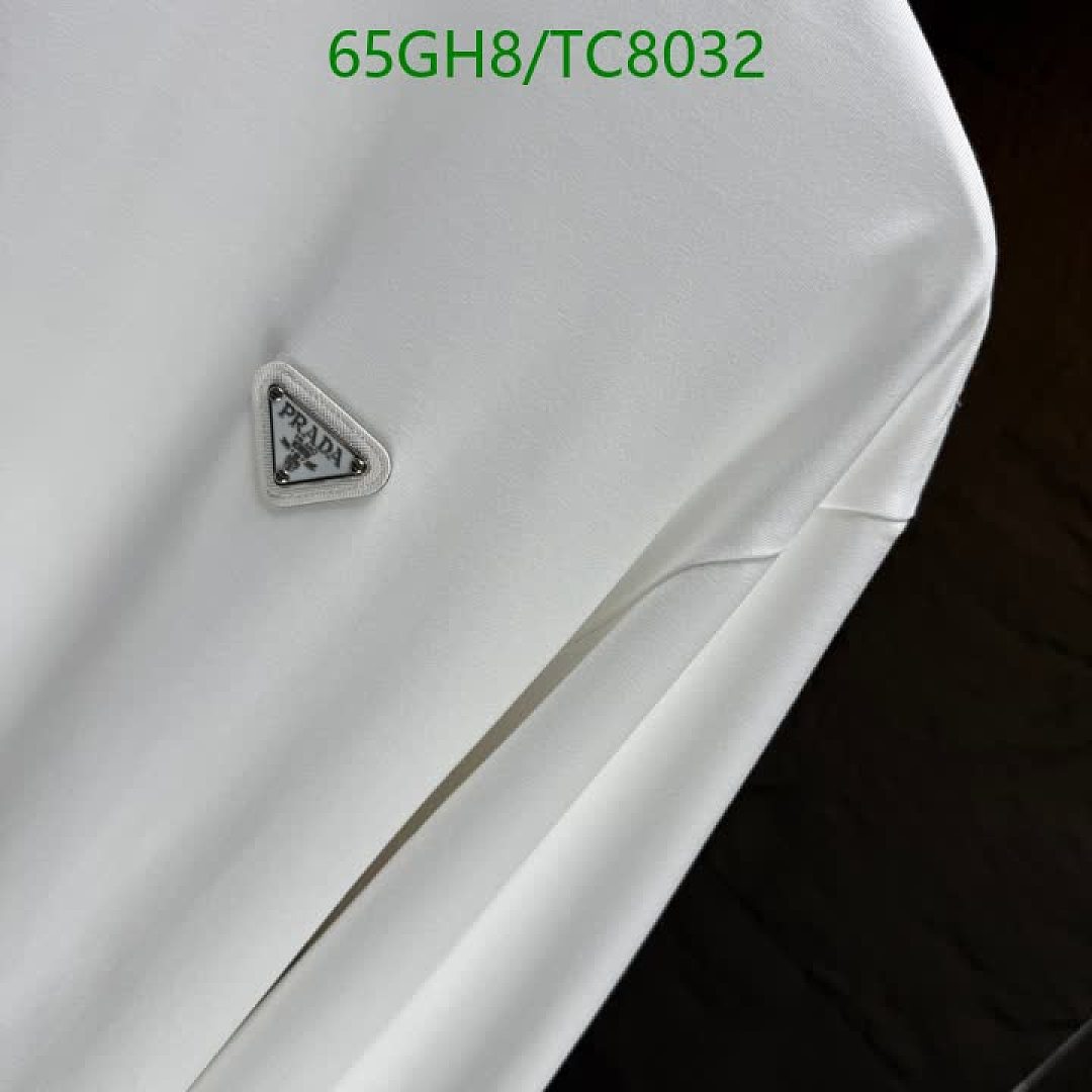 Prada-Clothing Code: TC8032 $: 65USD