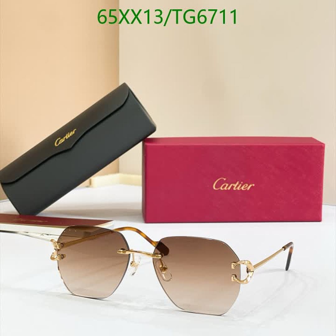 Cartier-Glasses Code: TG6711 $: 65USD
