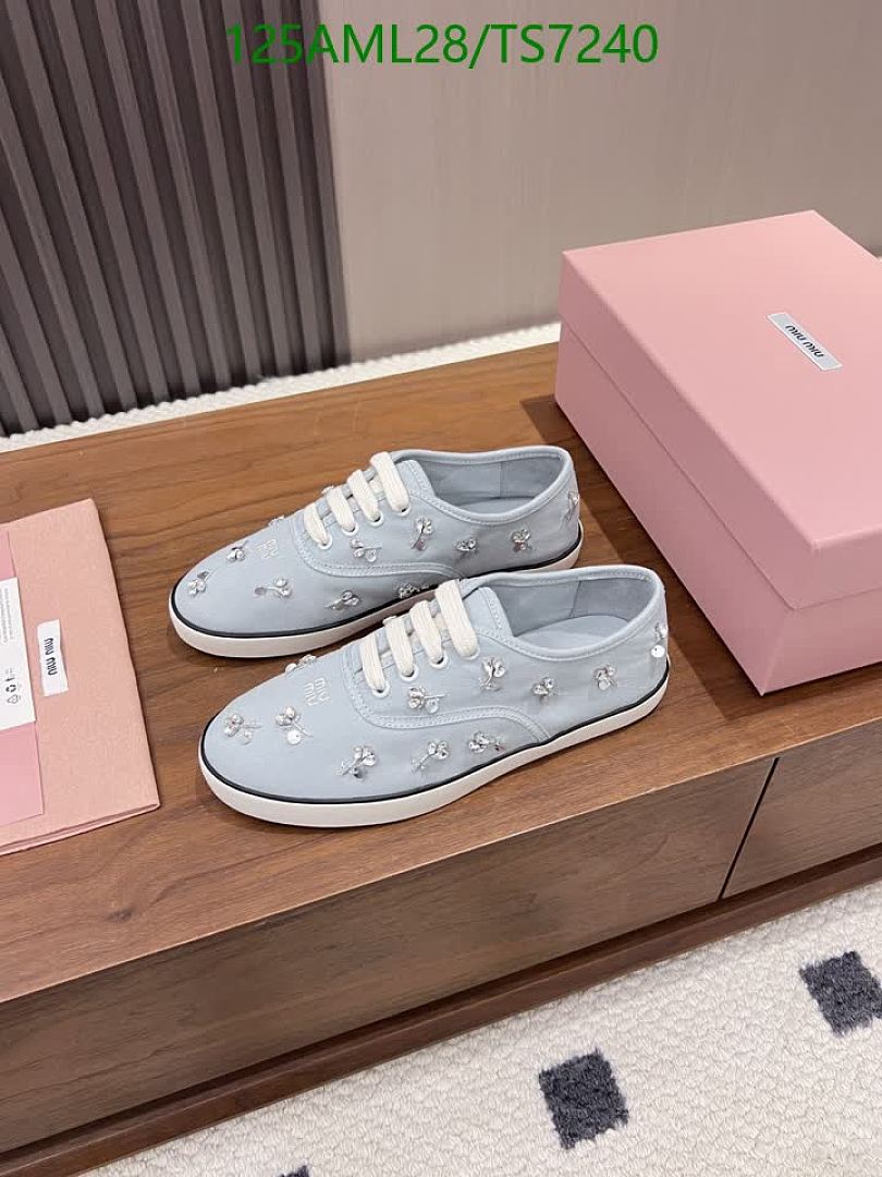 Miu Miu-Shoes(Women) Code: TS7240 $: 125USD