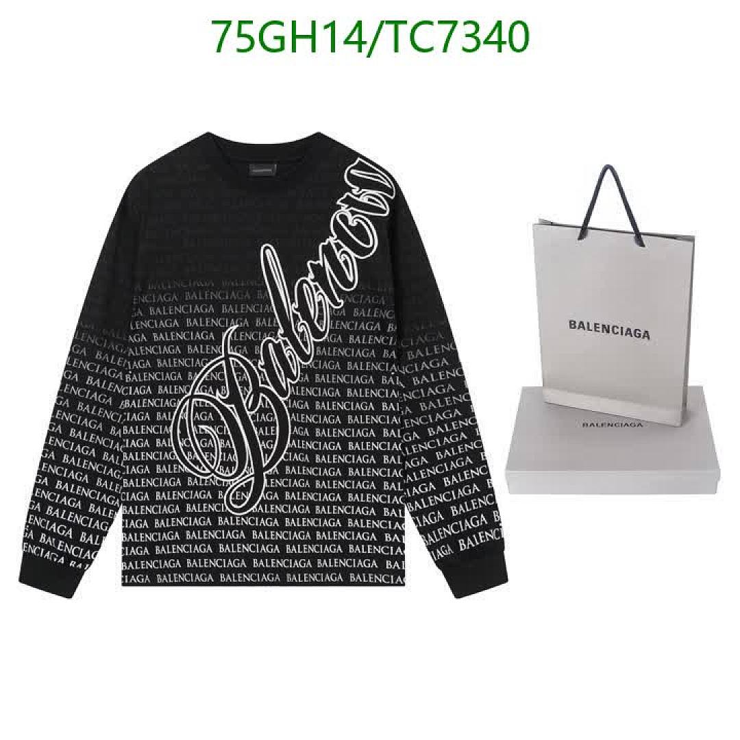 Balenciaga-Clothing Code: TC7340 $: 75USD