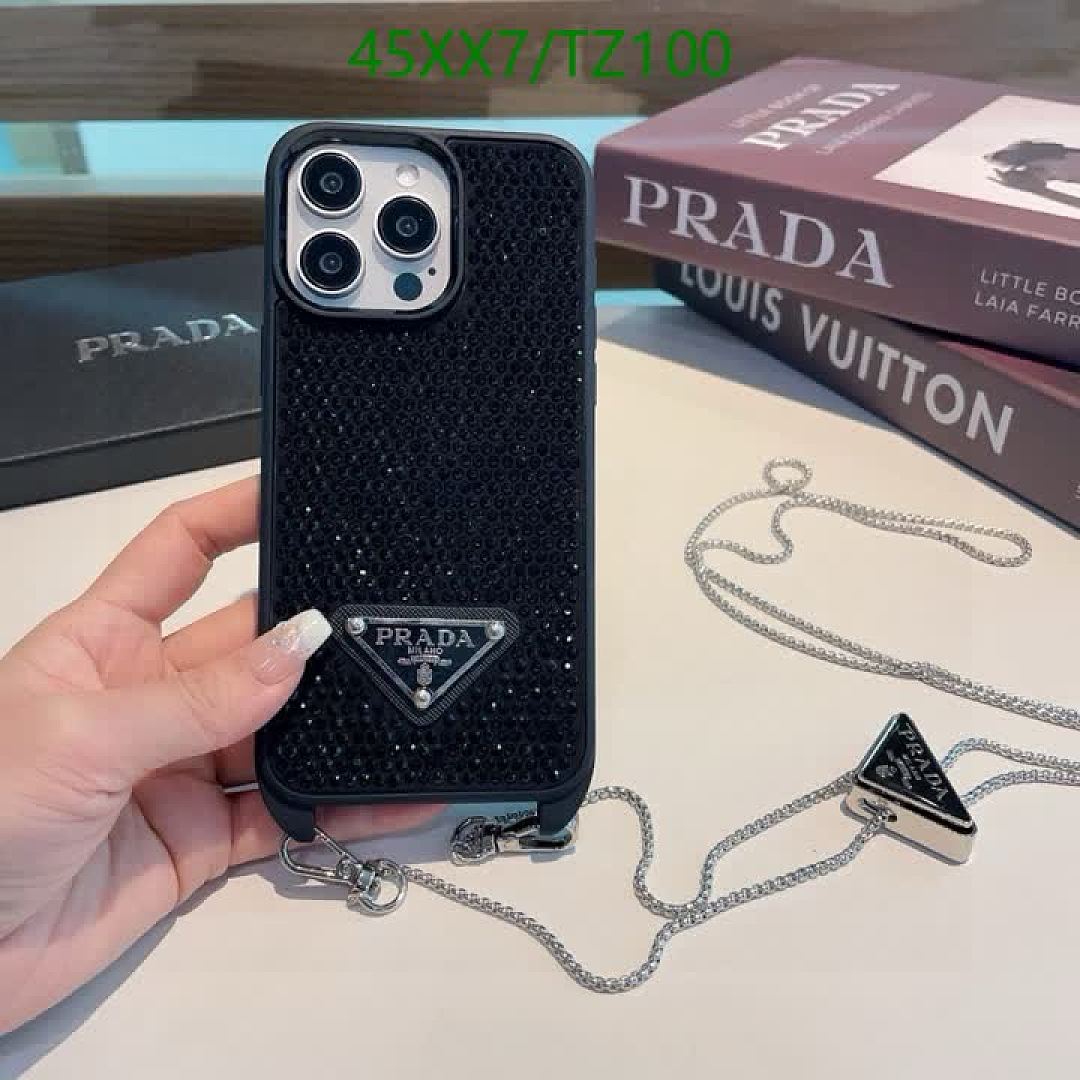 Prada-Phone Cases Code: TZ100 $: 45USD