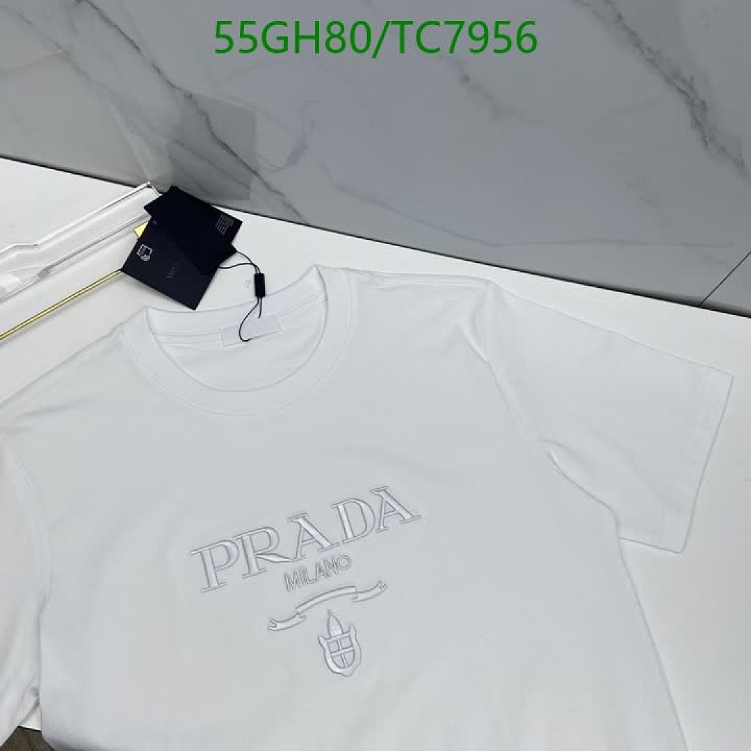 Prada-Clothing Code: TC7956 $: 55USD