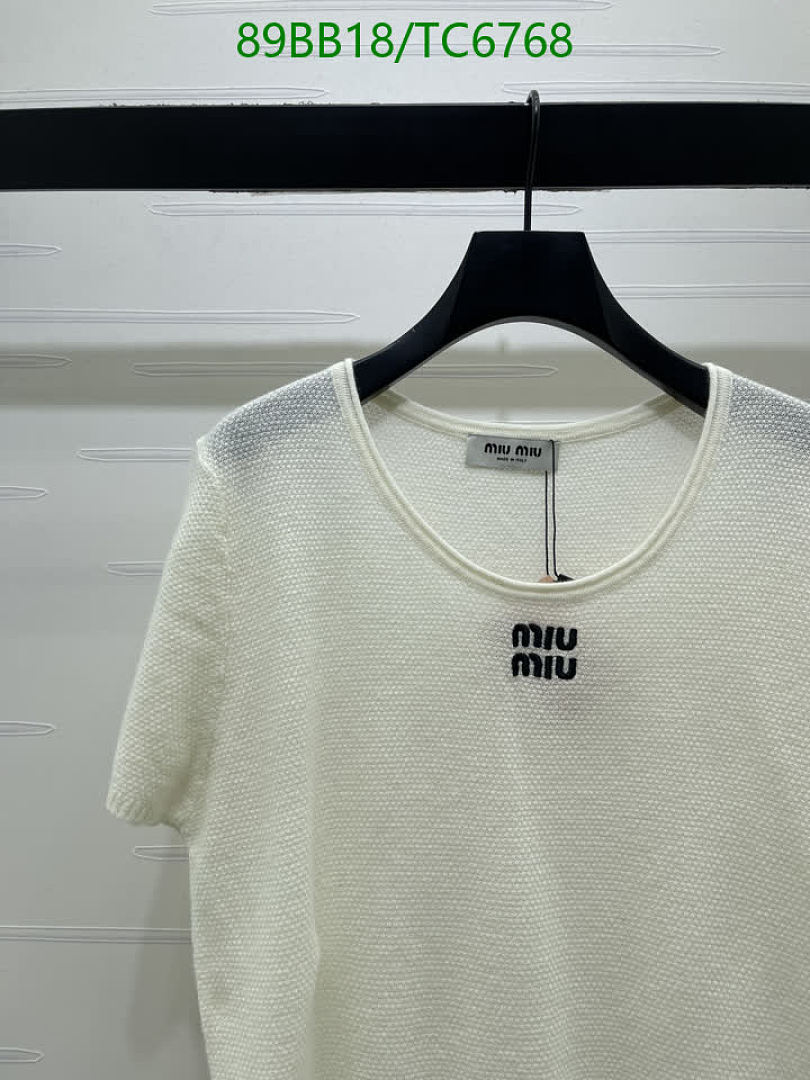 Miu Miu-Clothing Code: TC6768 $: 89USD