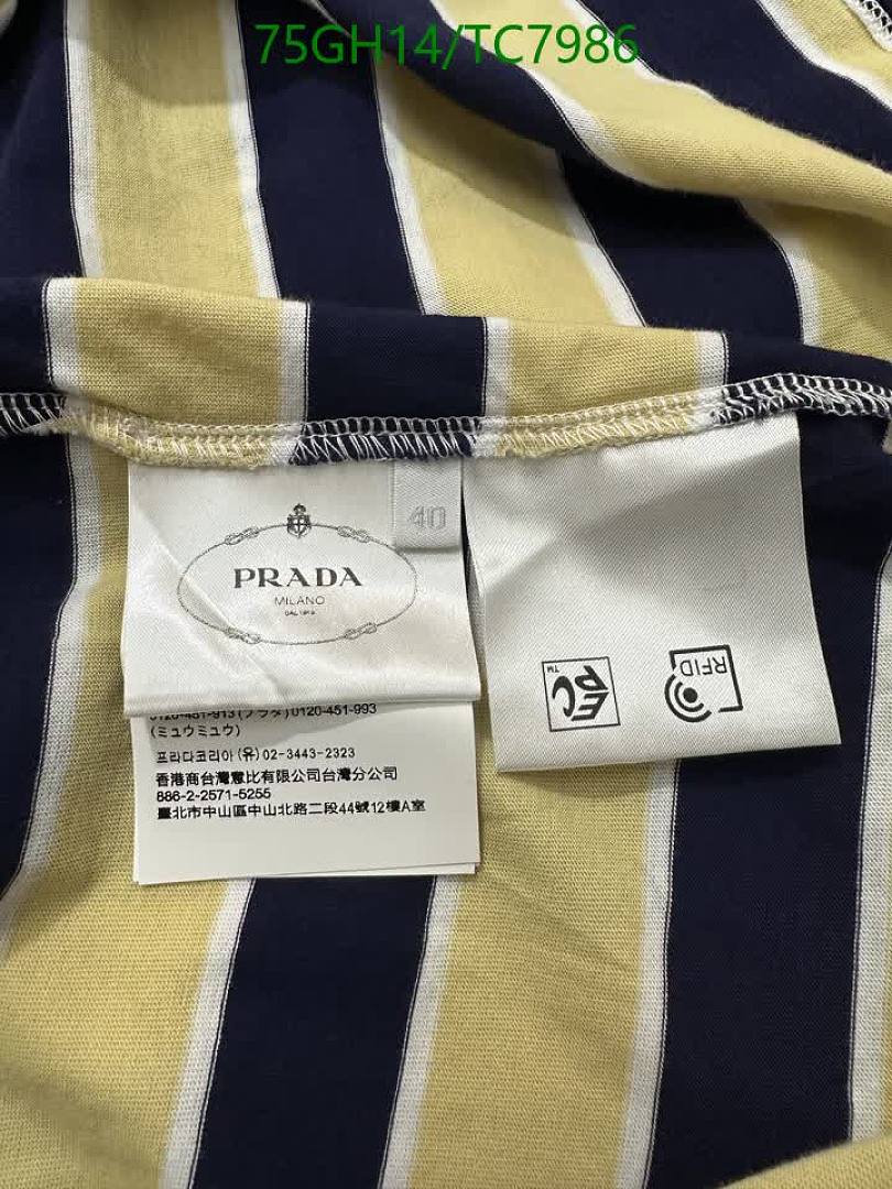 Prada-Clothing Code: TC7986 $: 75USD