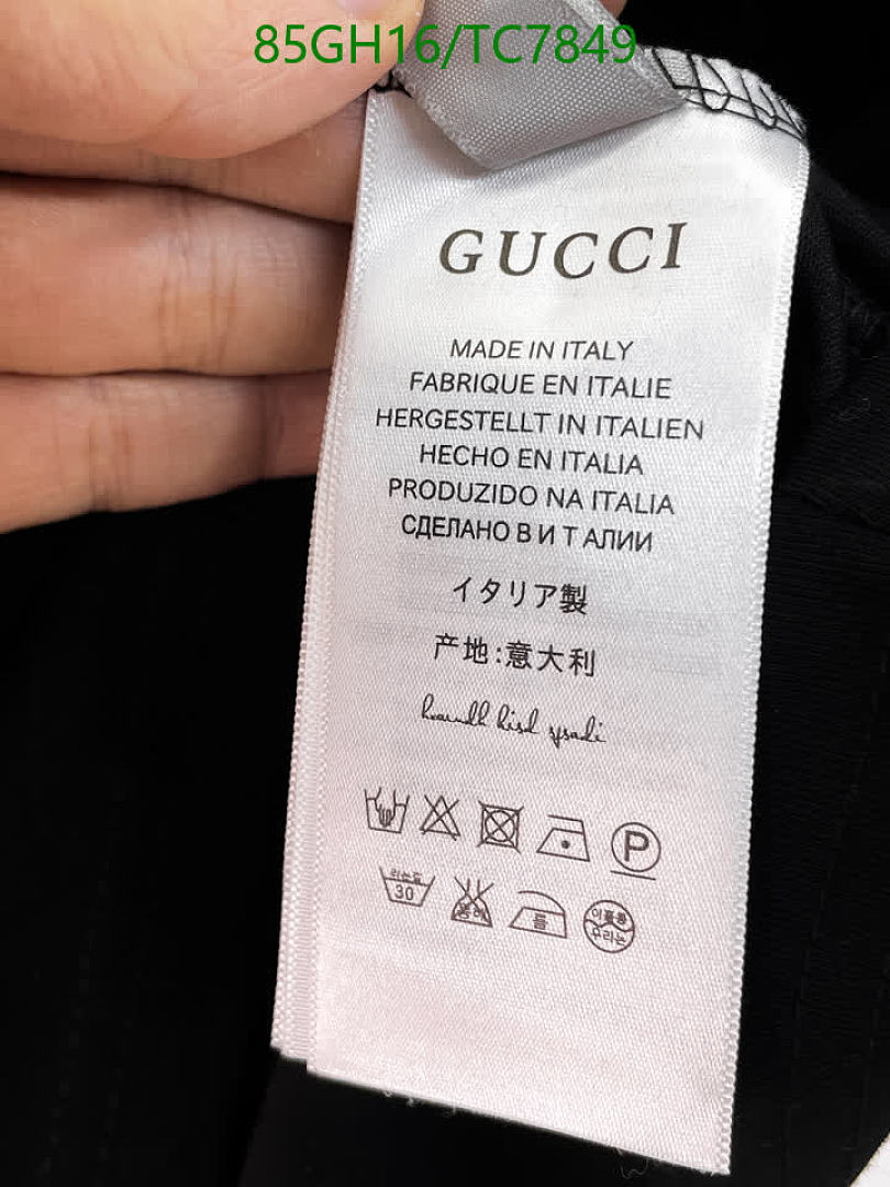 Gucci-Clothing Code: TC7849 $: 85USD