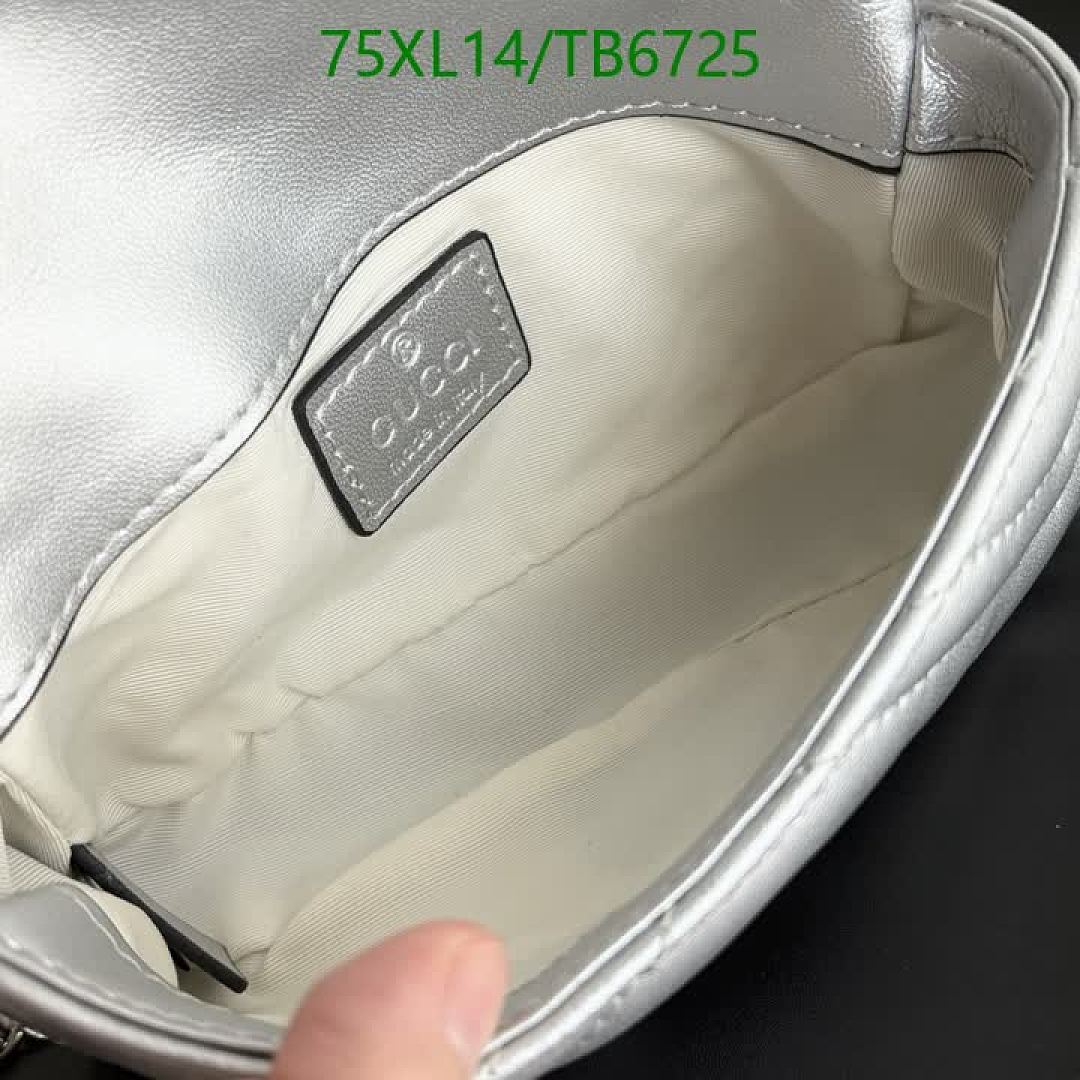 Gucci-Bags(4A) Code: TB6725 $: 75USD