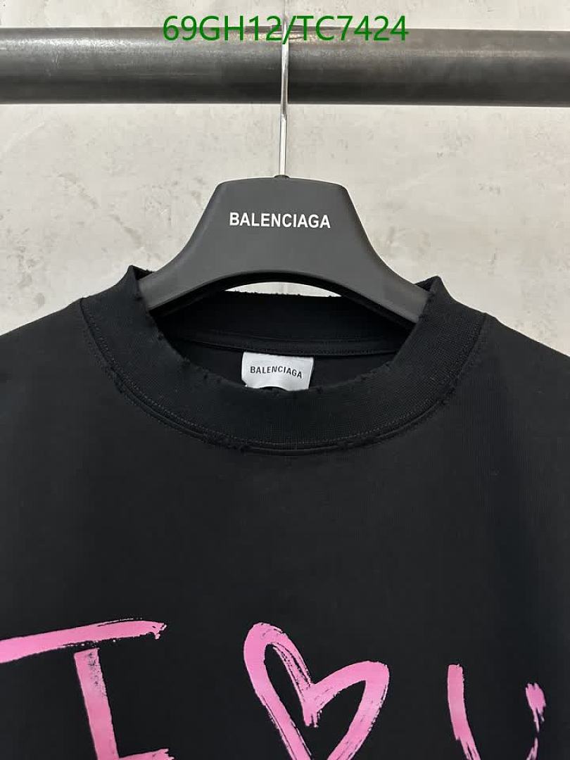 Balenciaga-Clothing Code: TC7424 $: 69USD