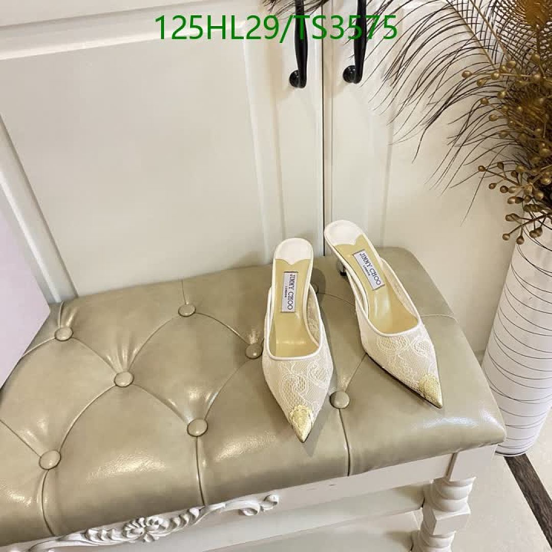 Jimmy Choo-Shoes(Women) Code: TS3575 $: 125USD