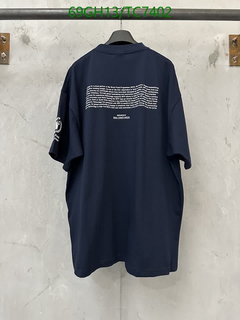 Balenciaga-Clothing Code: TC7402 $: 69USD
