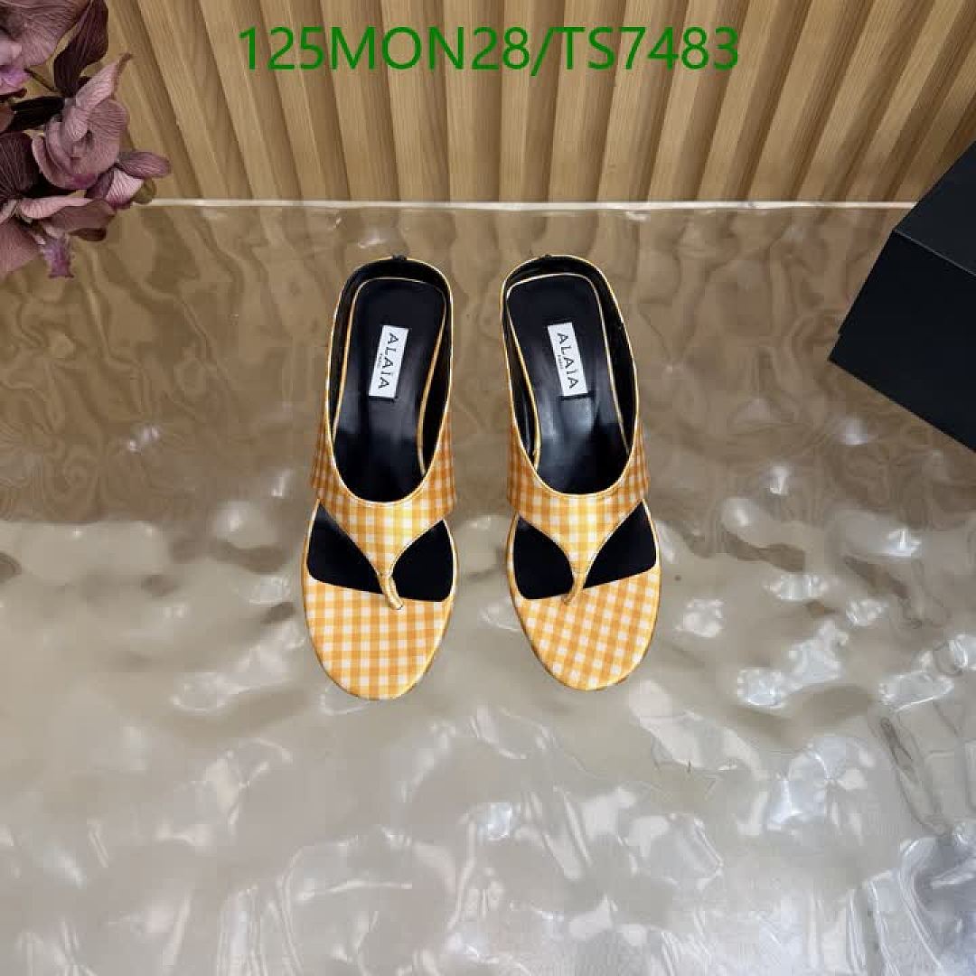Alaia-Shoes(Women) Code: TS7483 $: 125USD