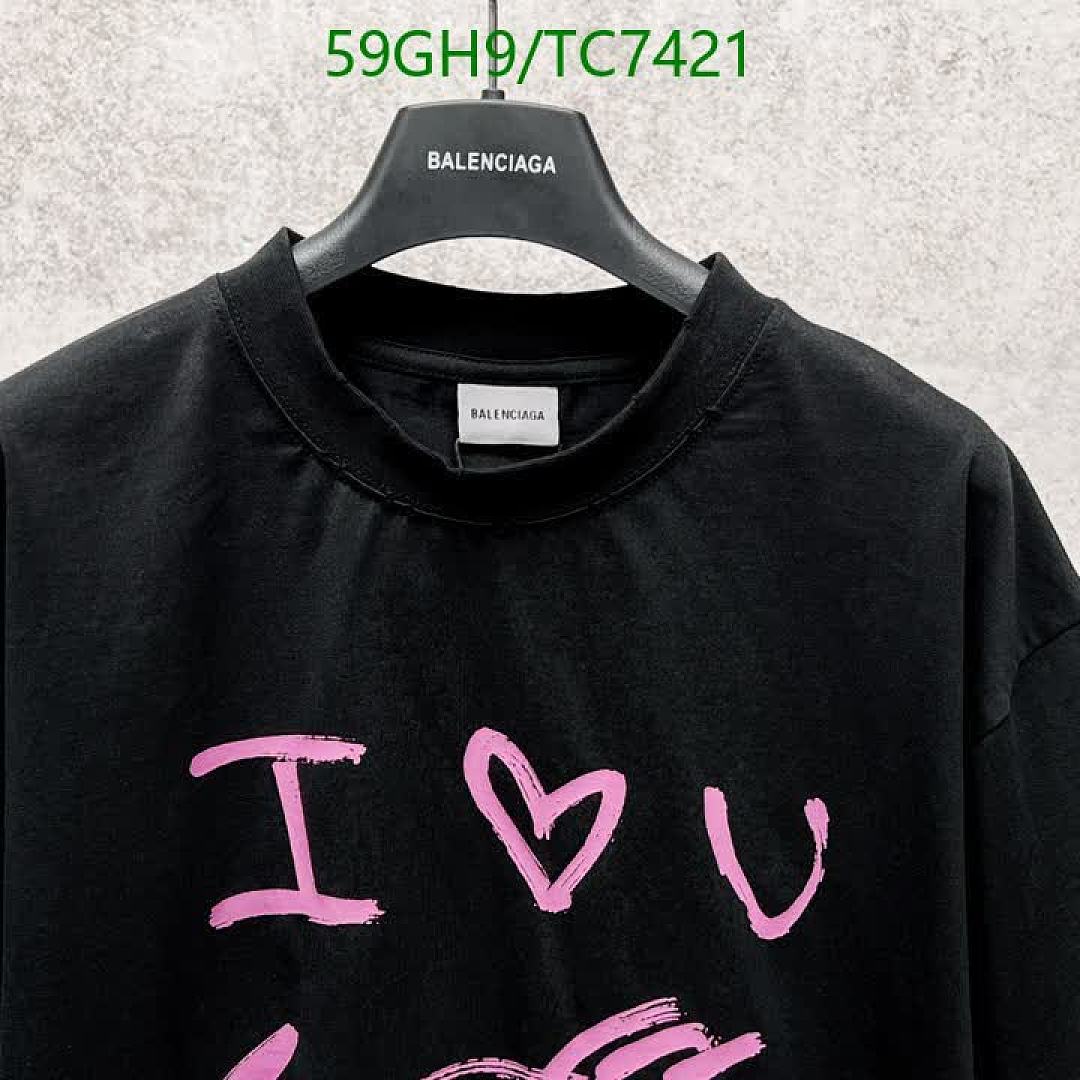 Balenciaga-Clothing Code: TC7421 $: 59USD