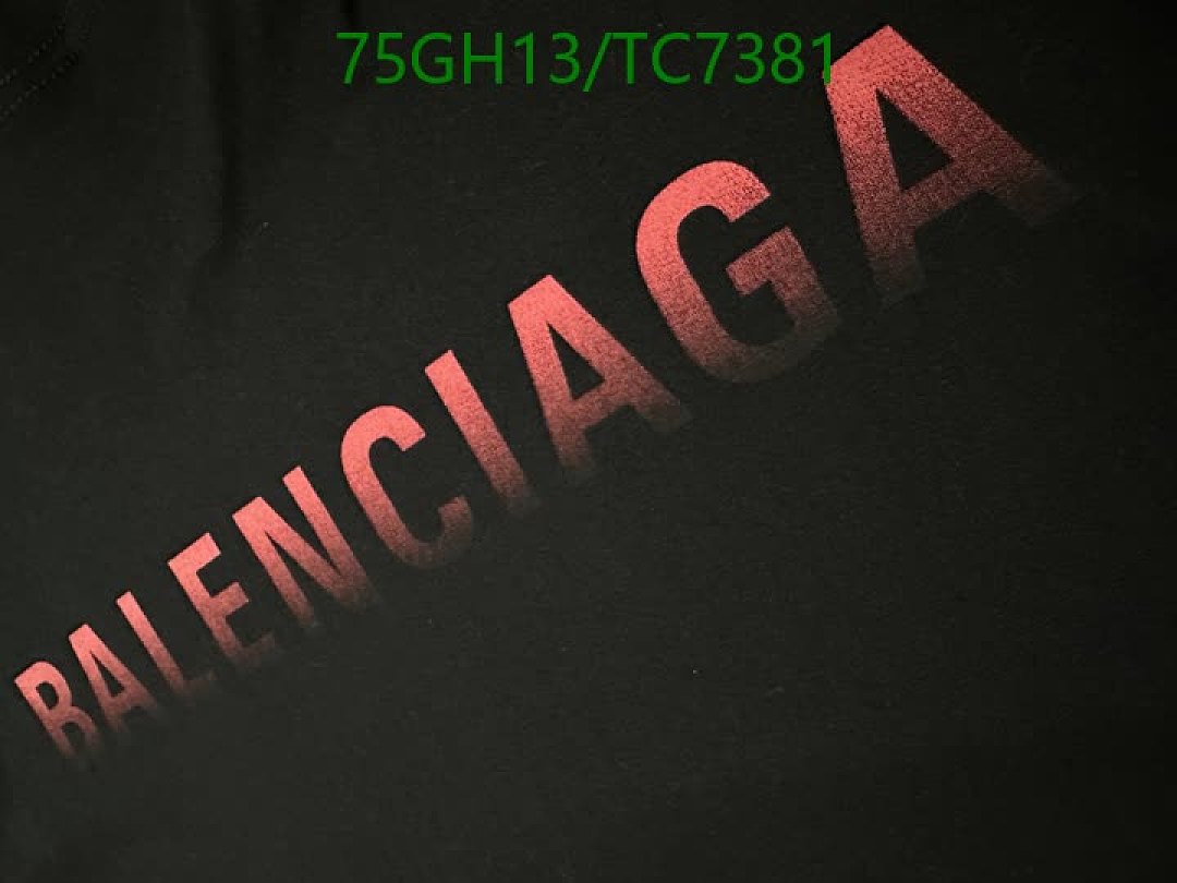 Balenciaga-Clothing Code: TC7381 $: 75USD