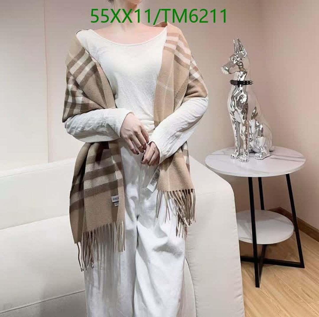 Burberry-Scarves Code: TM6211 $: 55USD